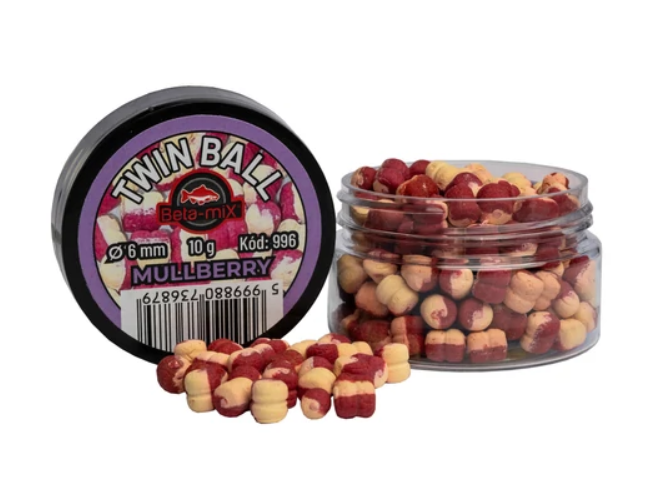 Twin Ball Beta-Mix Mulberry 10g 6mm