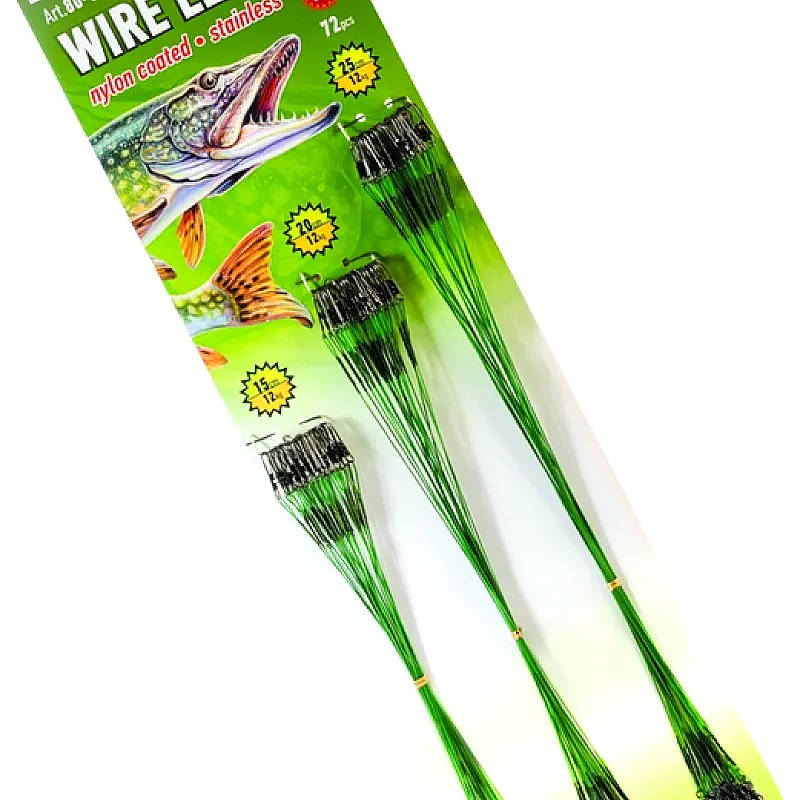 Oceľové lanká Fil Fishing 72ks 12kg (15cm.20cm.25cm)