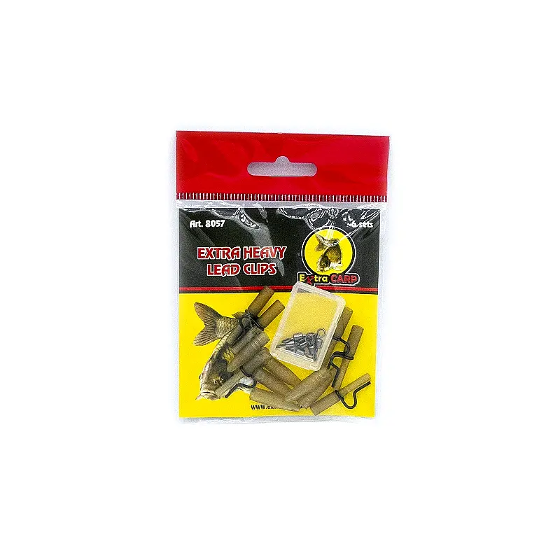 Klipy Extra Carp Camou Heavy Lead Clip Box /6ks