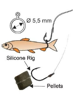 Bait Elastic Bands Extra Carp 18ks 5,5mm