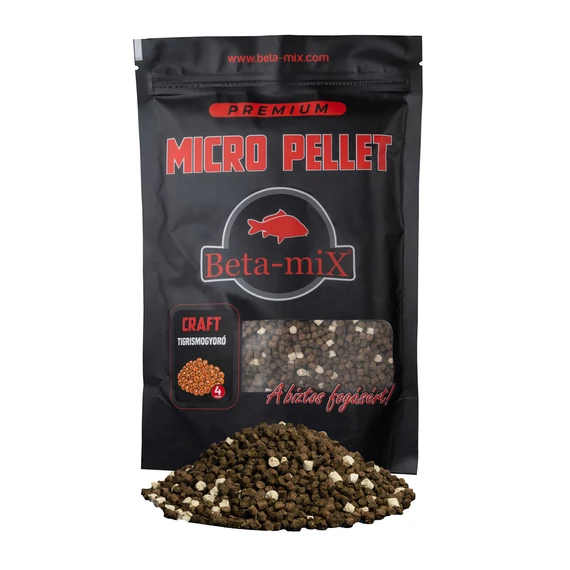 Premium Mikropelety Beta-mix Craft Tigrý orech 800g 2mm