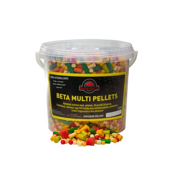 Multi Pellet Beta-Mix Ovocie 3-16mm 2750ml