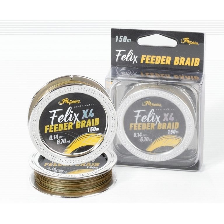 Šnúra Fil Fishing Felix Feeder Braid 150m 0,10mm