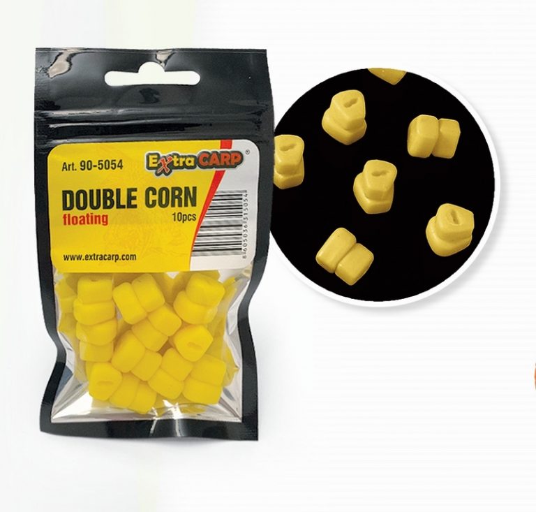 Silikonová kukurica Extra Carp Double Corn 10ks