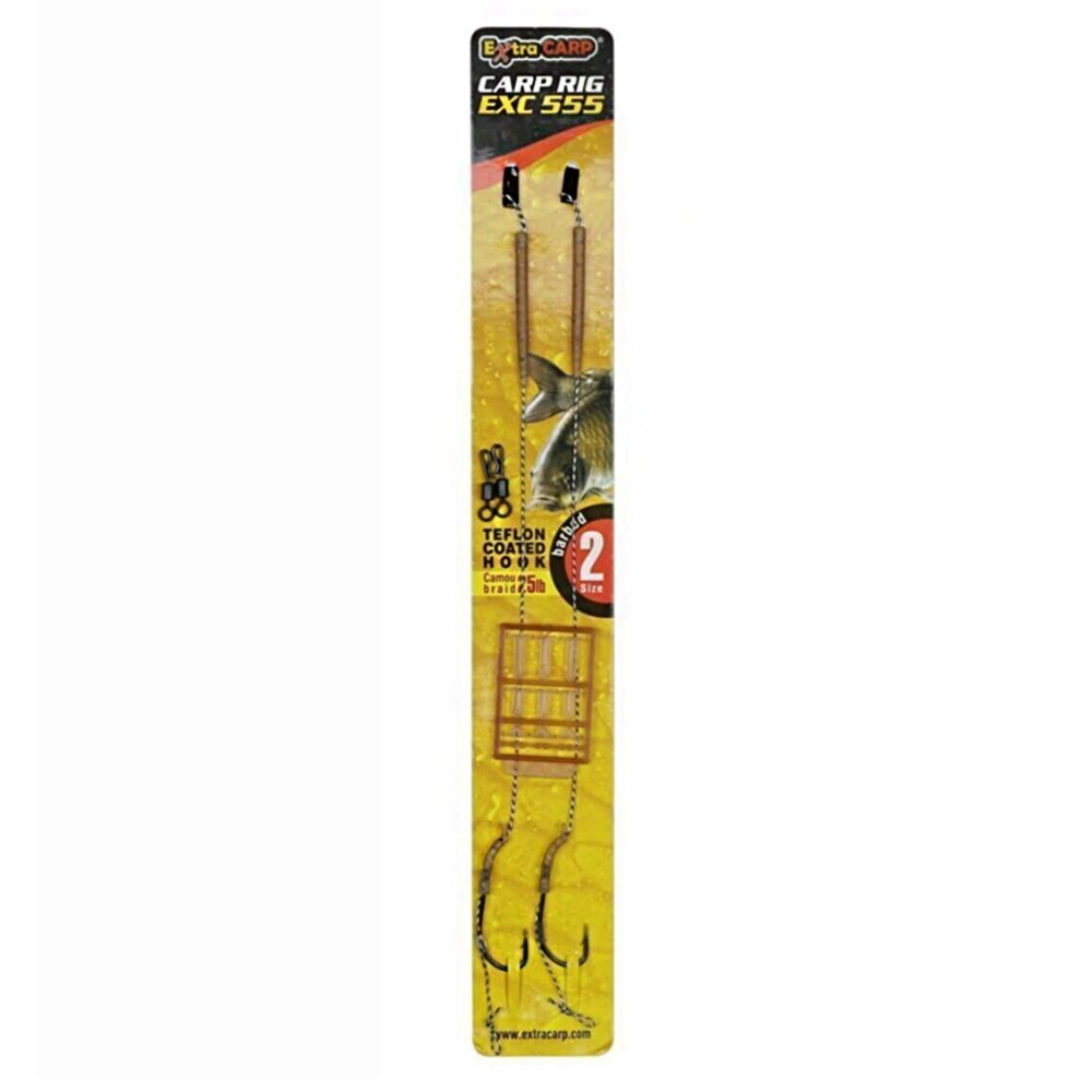 Hotový nádväzec Extra Carp Carp Rig 555 /2ks veľ. 2