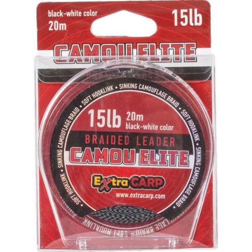 Šnúrka Extra Carp Camou Elite 20m 35lb