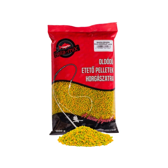 Mikropelety Beta-Mix Banán-Keks 1kg 2mm