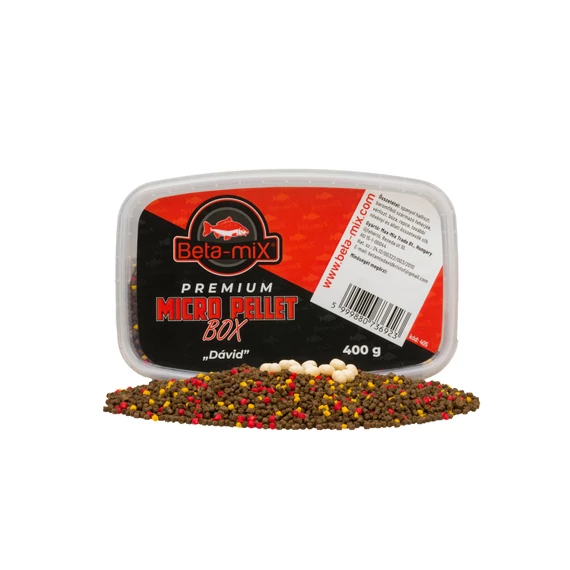 PREMIUM Pellet Box Beta-Mix Dávid 400g